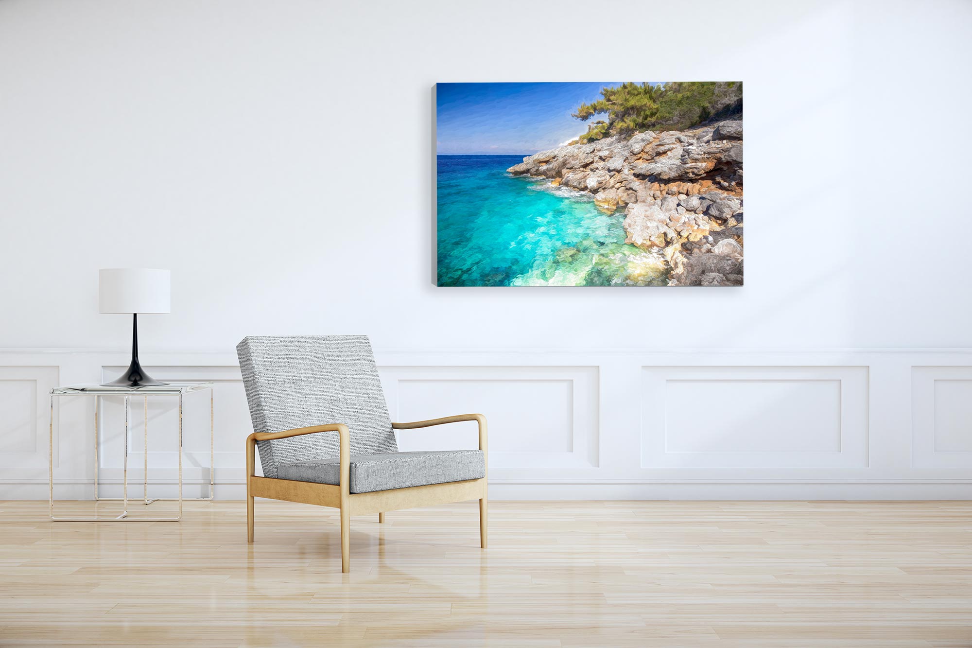 The Cove Canvas Print (Frame not Included)