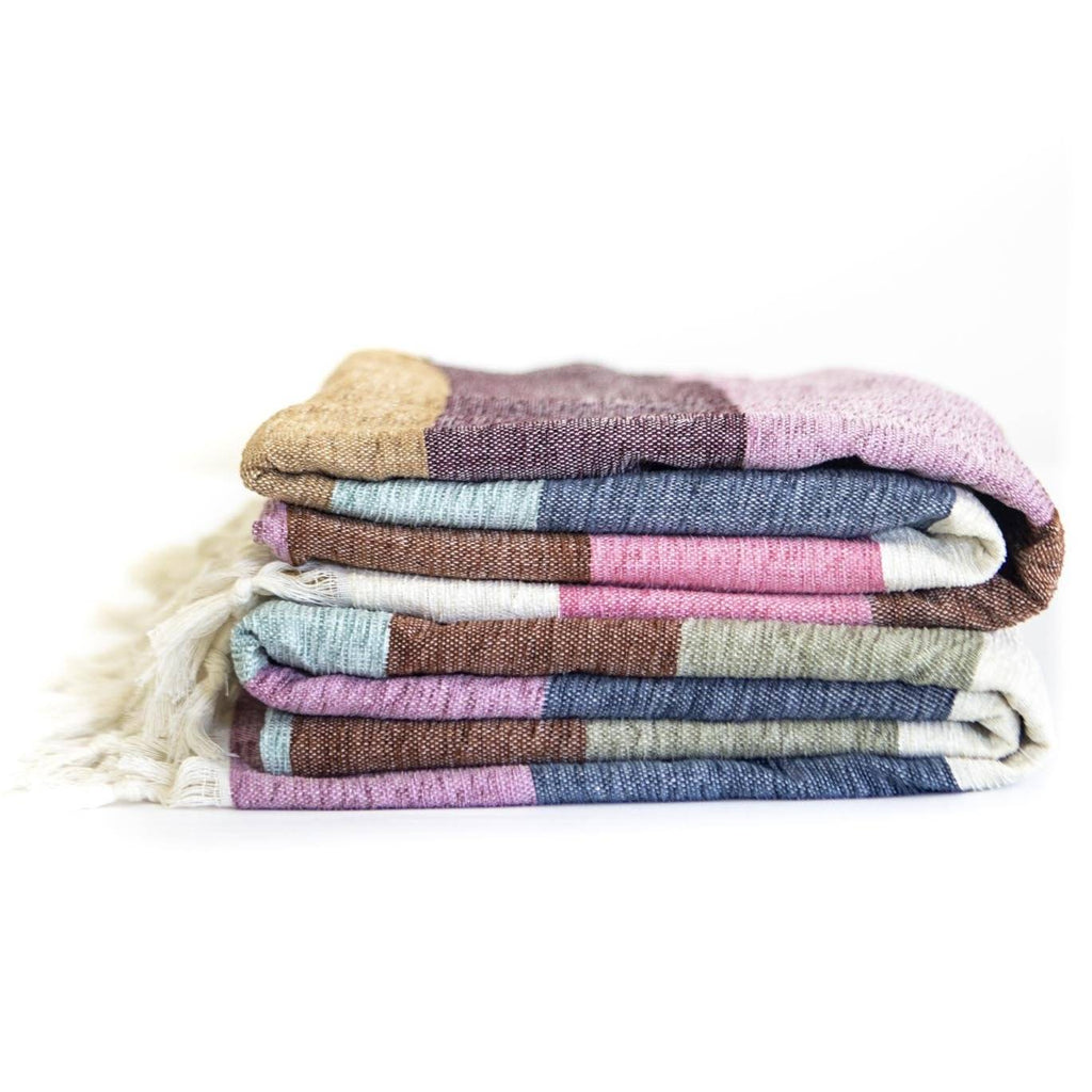 Hand-woven Blanket - End of Summer - Near East Imports