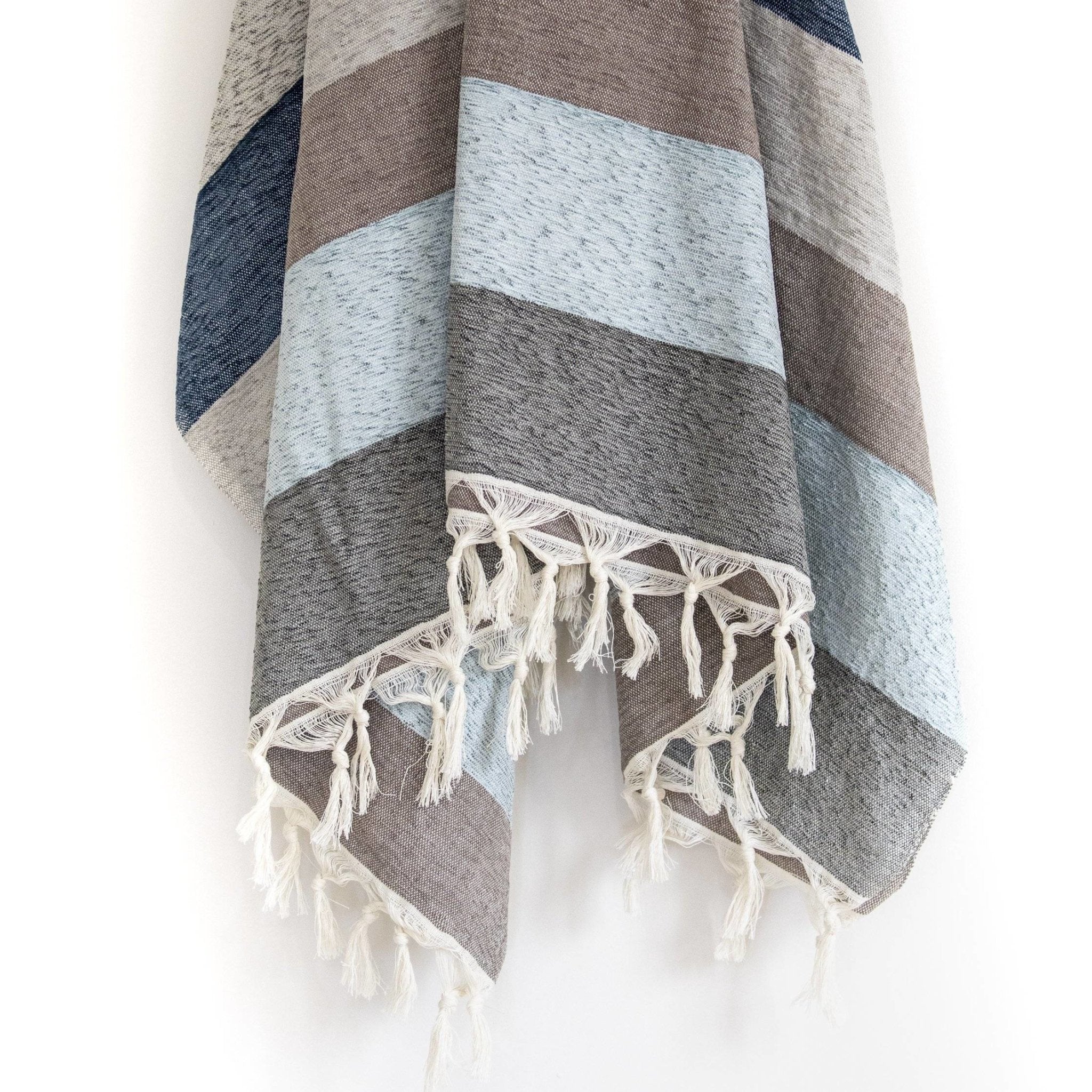 Hand-Woven Blanket - Stormy Seas - Near East Imports
