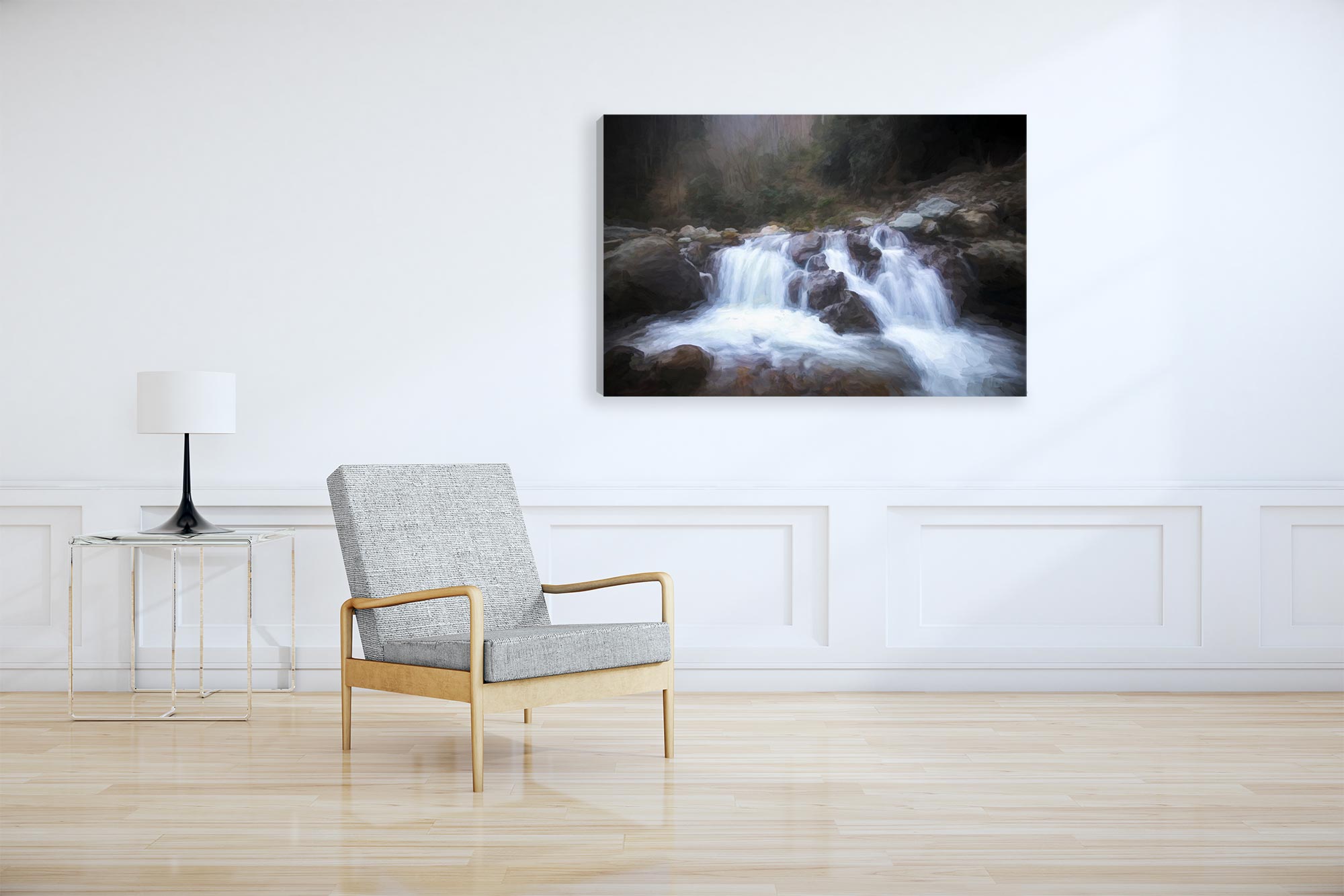 First Bridge Canvas Print (Frame not Included)