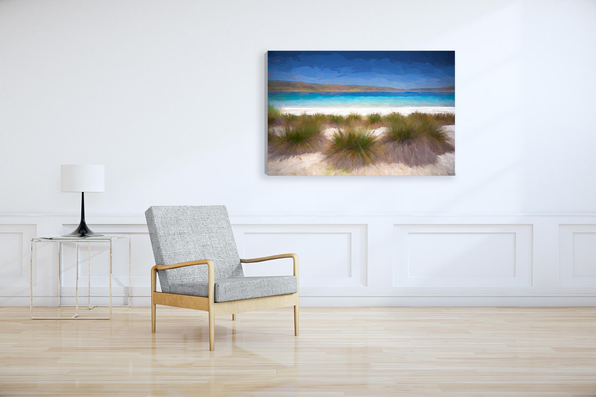 Salda Dunes Canvas Print (Frame not Included)