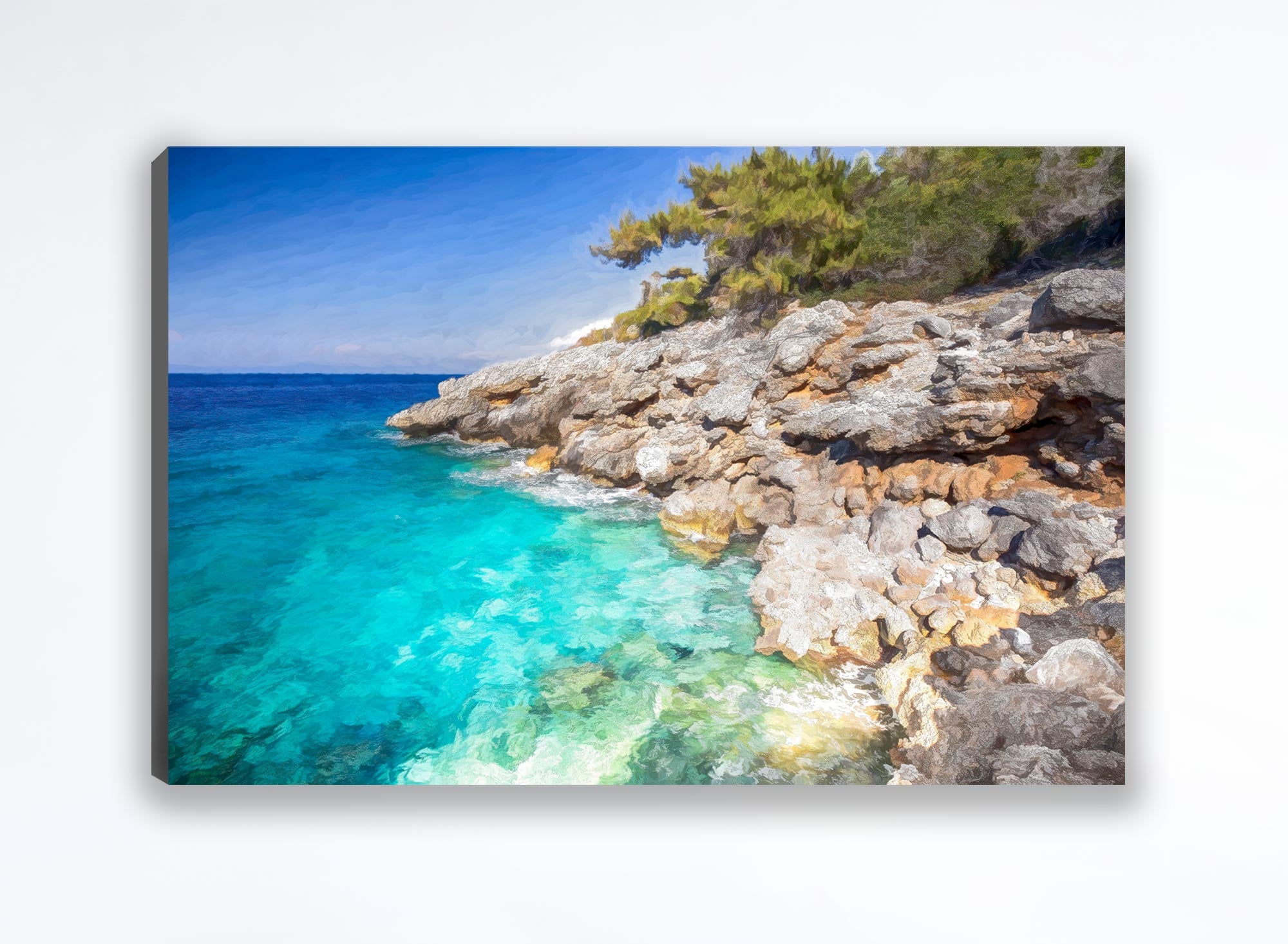 The Cove Canvas Print (Frame not Included)