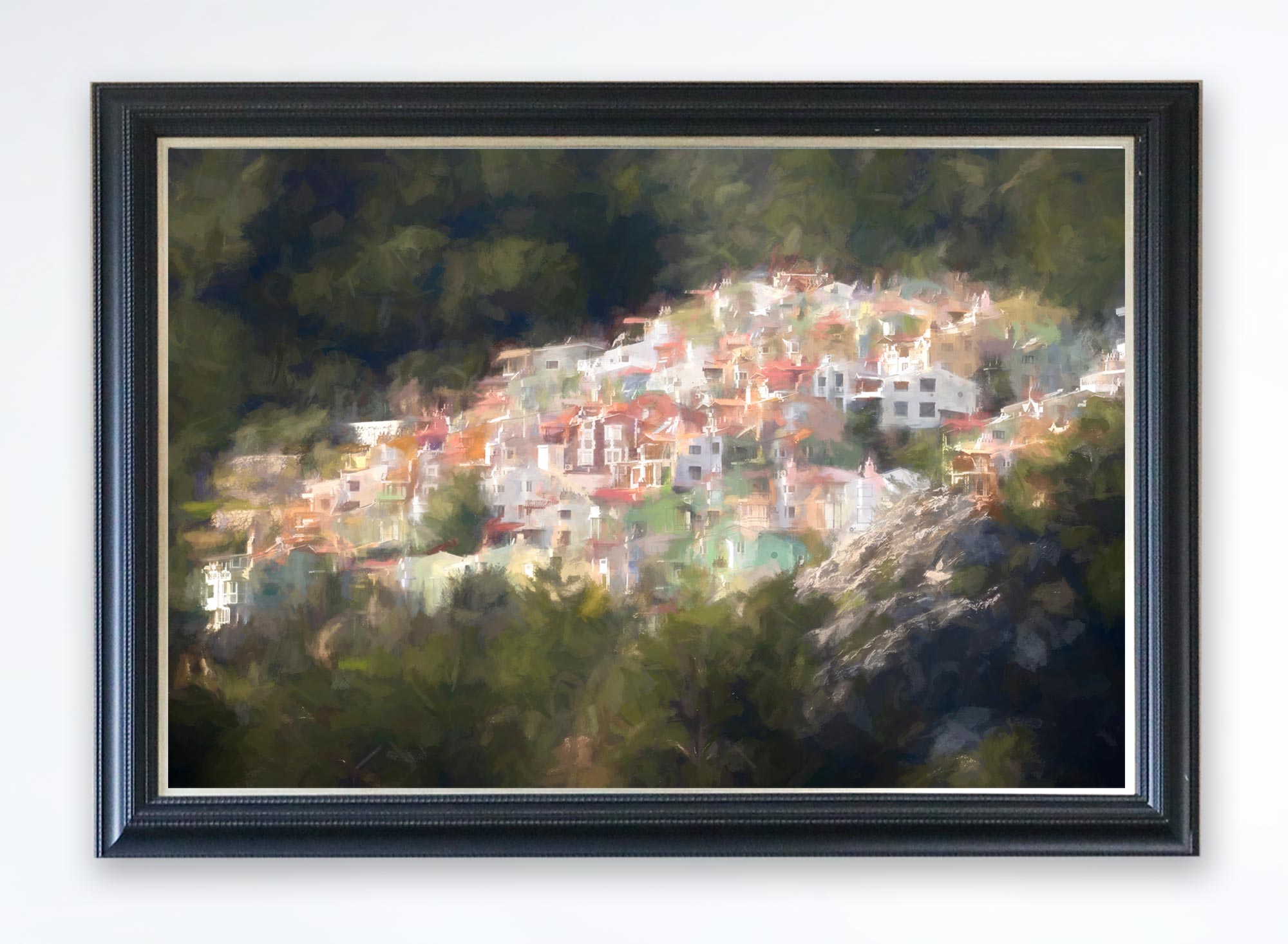 The Village Canvas Print (Frame not Included)