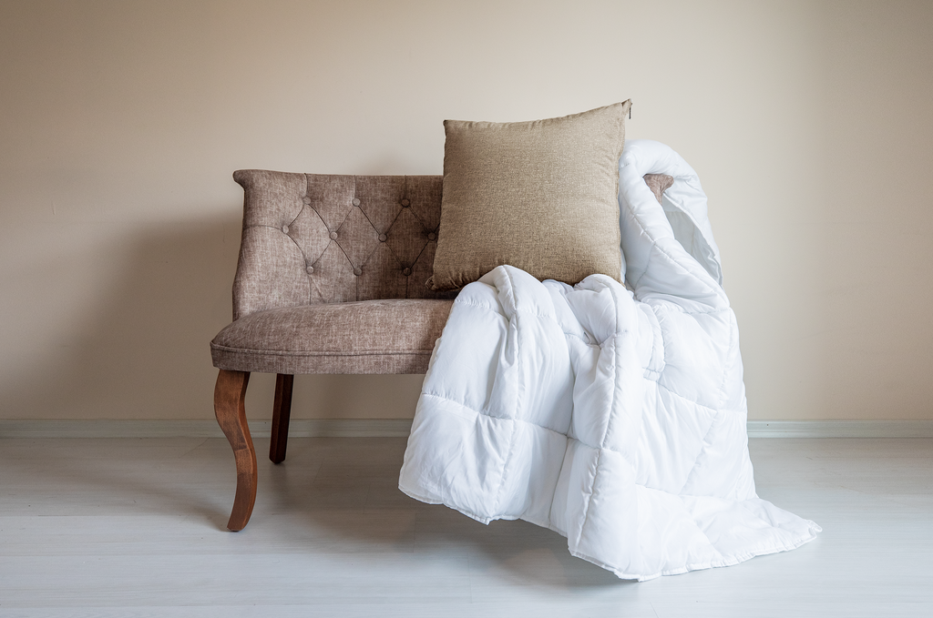 Hemp Linen "Cushion Quilt" Pillow + Comforter 2-in-1 - Cushion Quilts