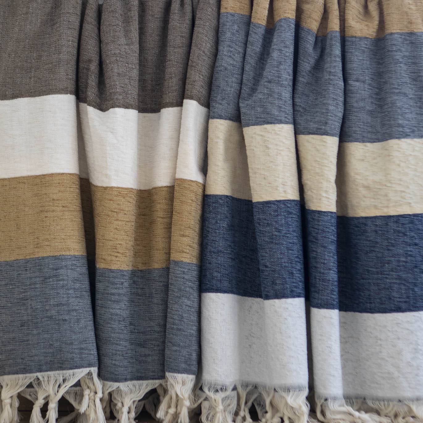 Hand-Woven Blanket - Rocky Shore - Near East Imports