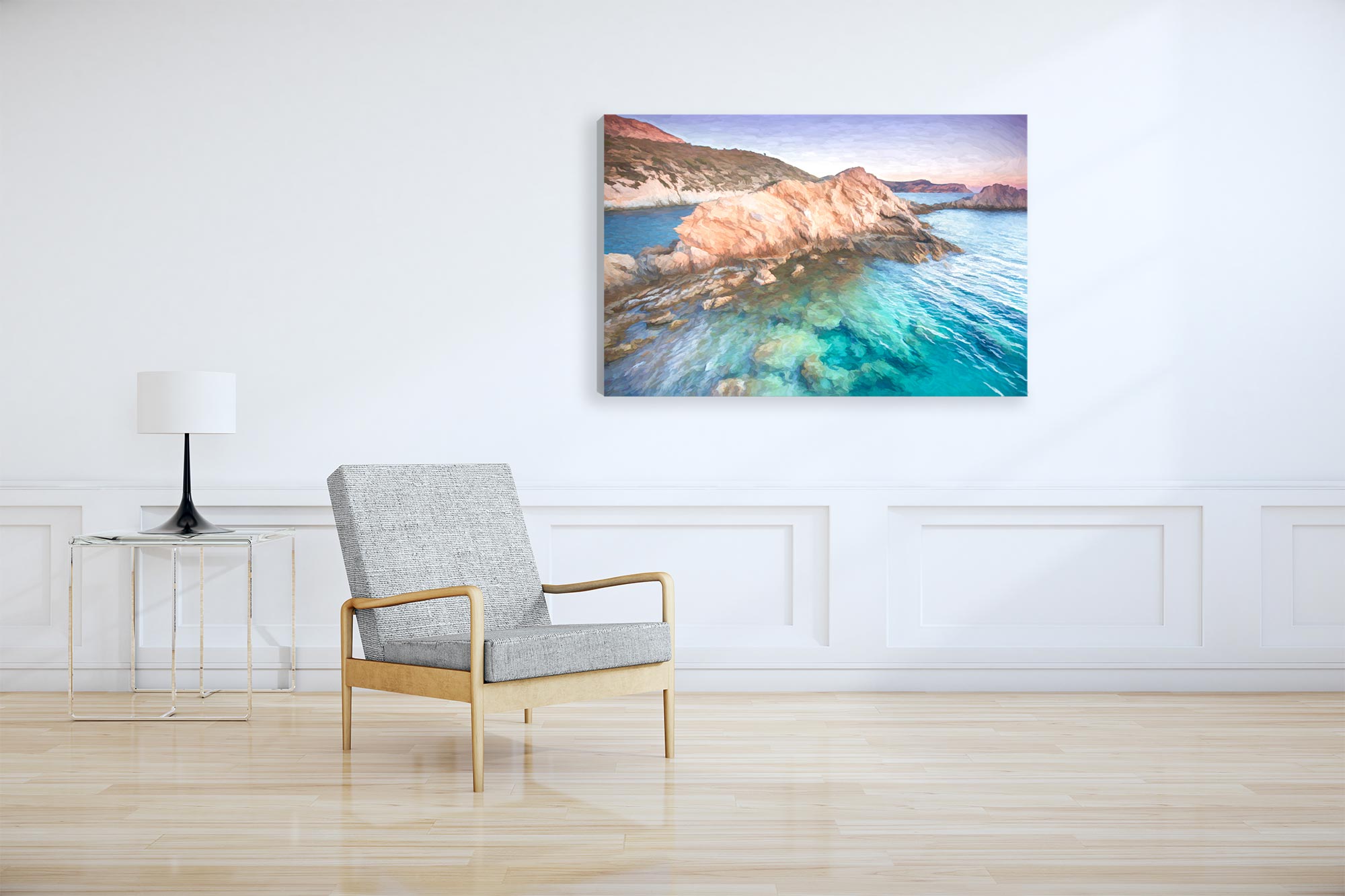 Knidos Canvas Print (Frame not Included)