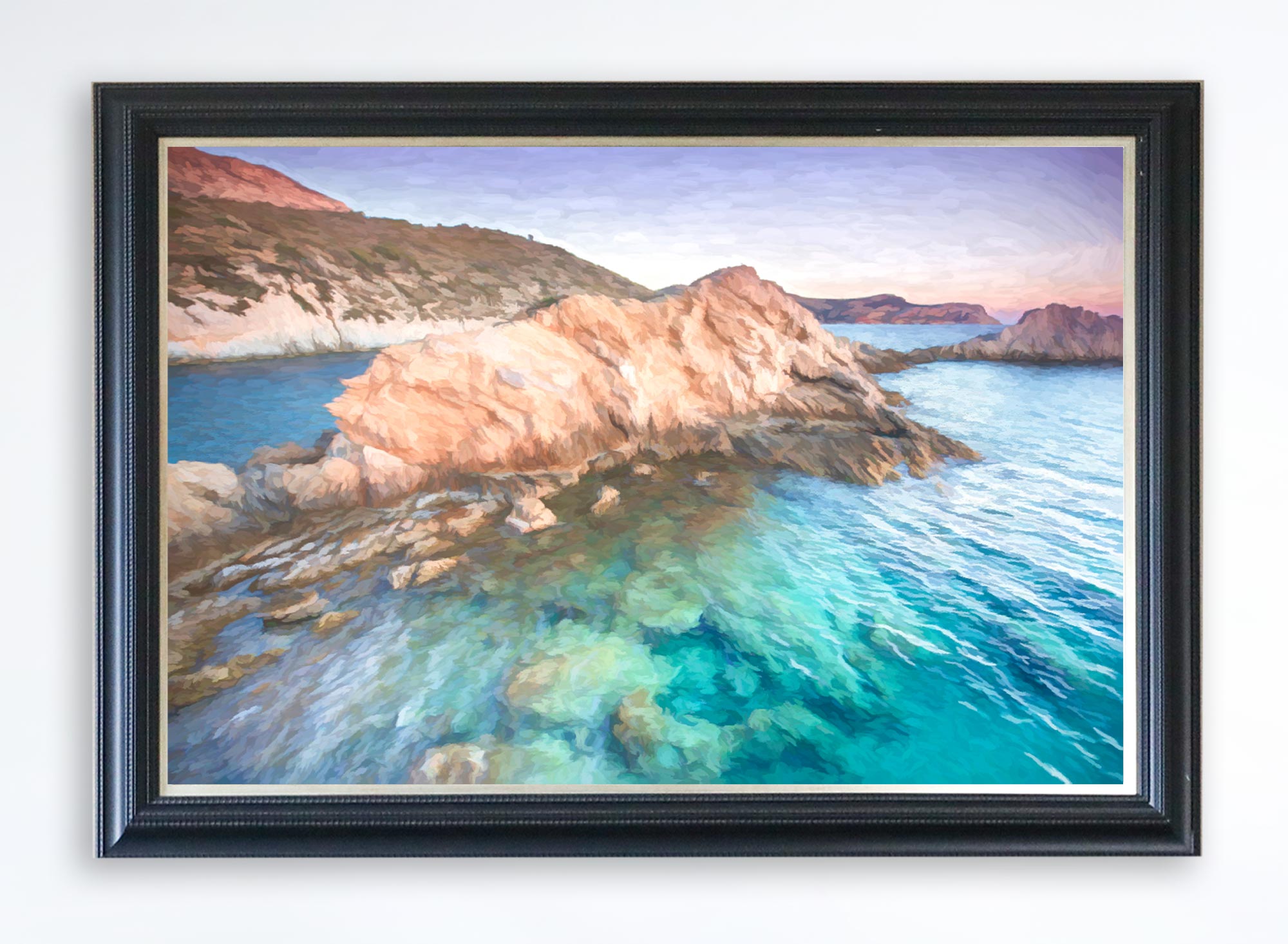 Knidos Canvas Print (Frame not Included)