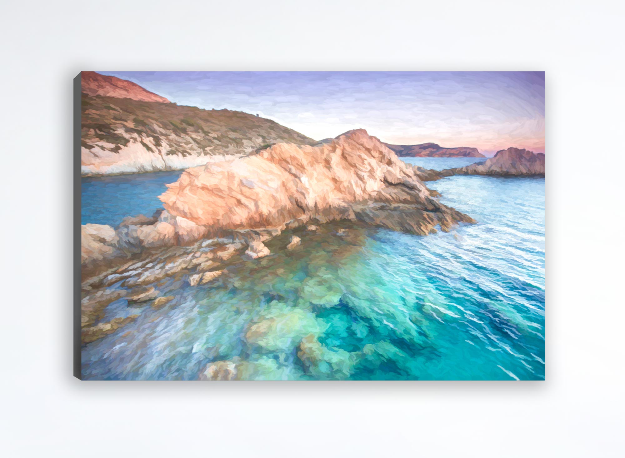 Knidos Canvas Print (Frame not Included)