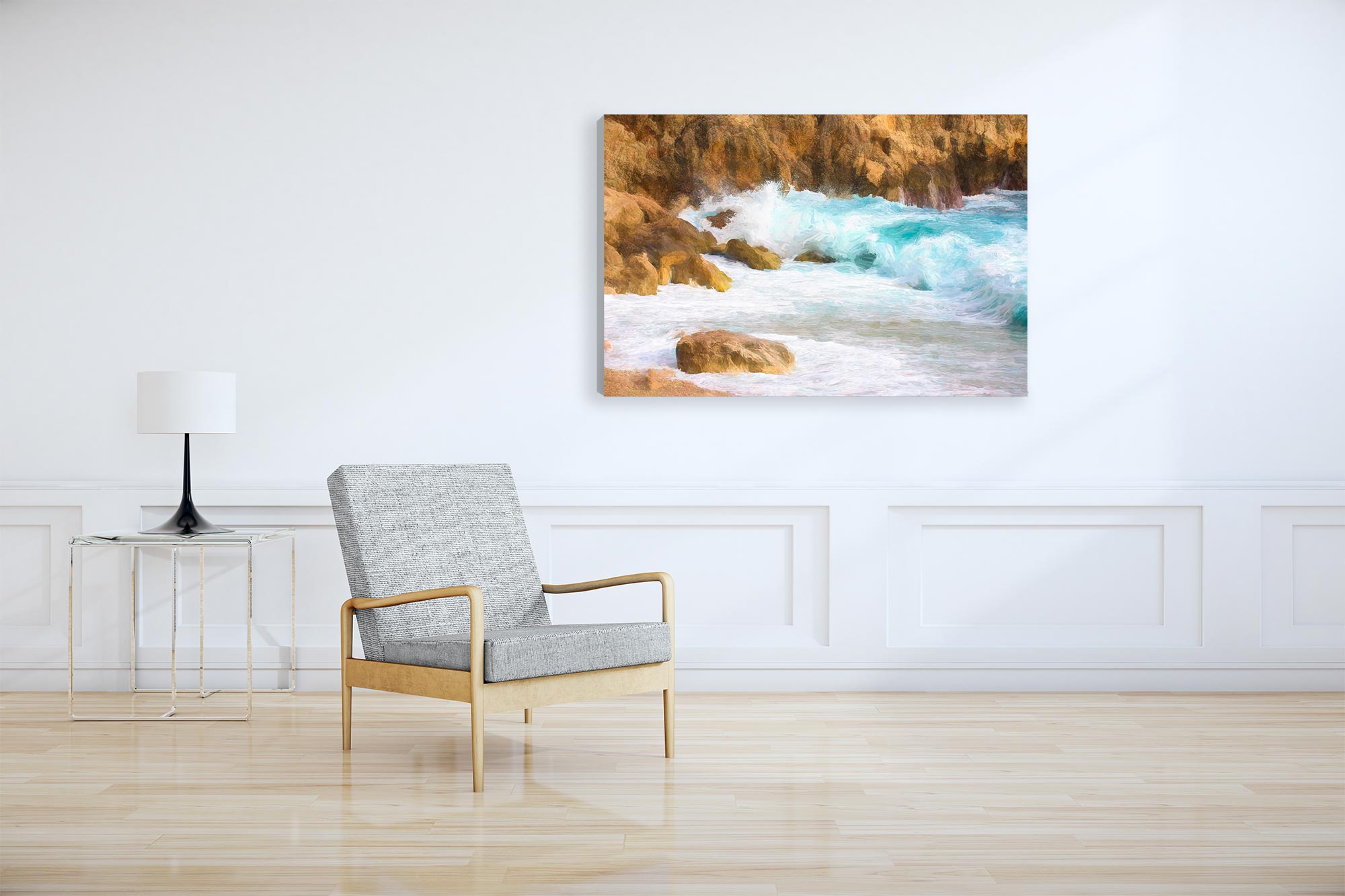 Tide Canvas Print (Frame not Included)